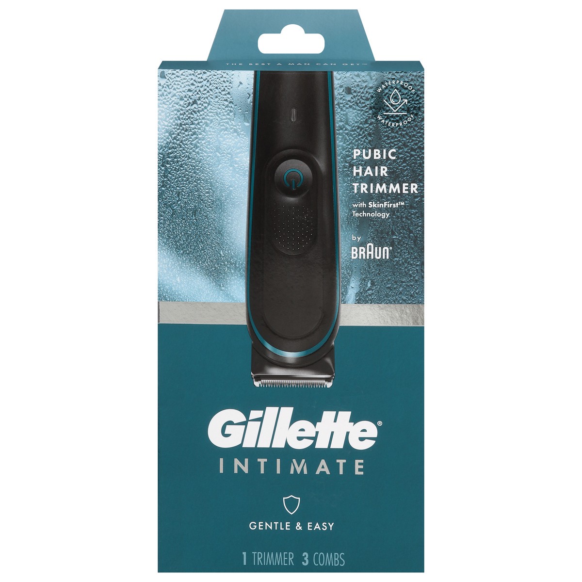 slide 12 of 12, Gillette Pubic Intimate Hair Trimmer 1 ea, 1 ct