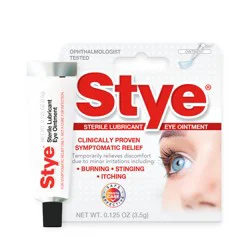 Stye Sterile Lubricant Eye Ointment - 0.125 fl oz