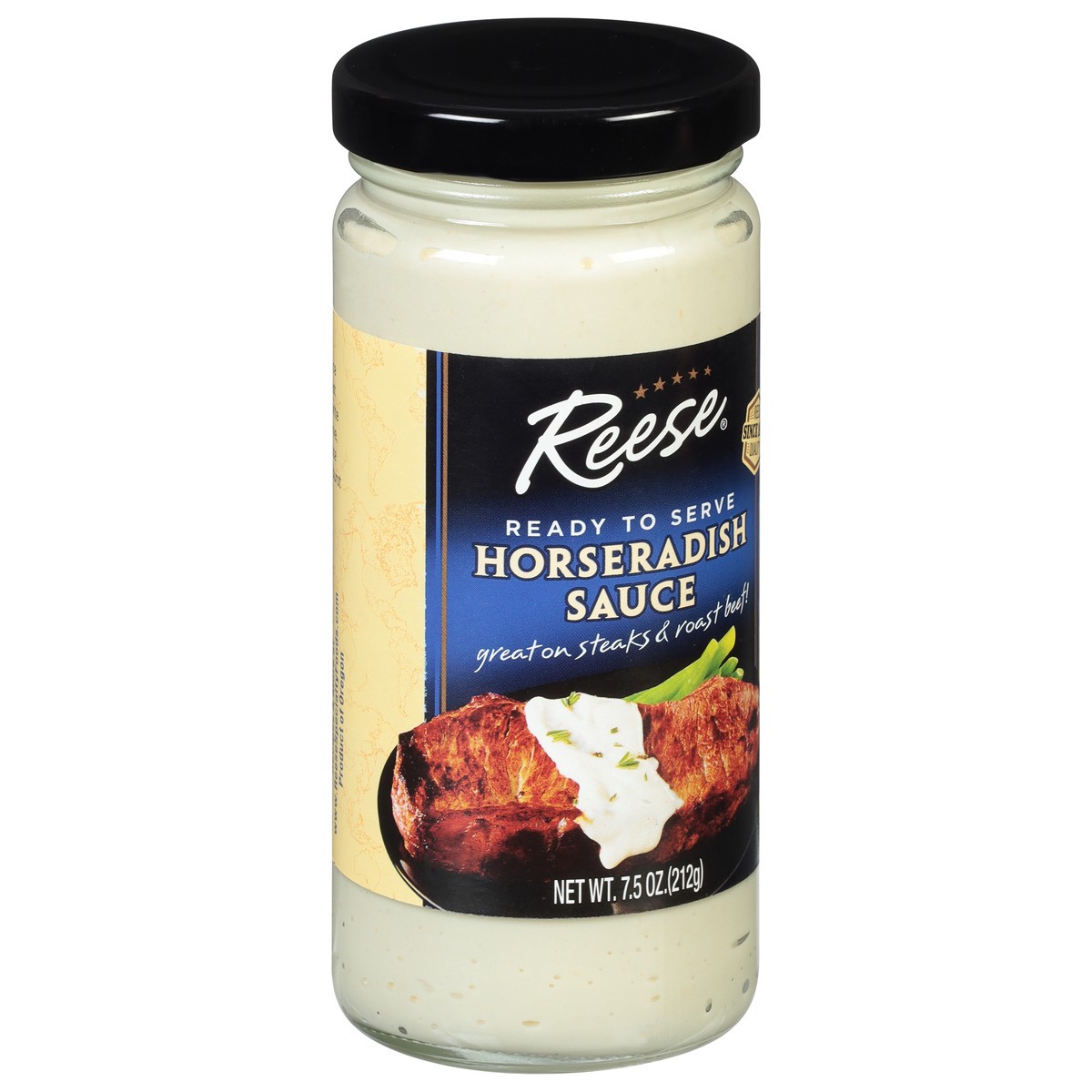 slide 5 of 9, Reese Horseradish Sauce 7.5 oz, 7.5 oz