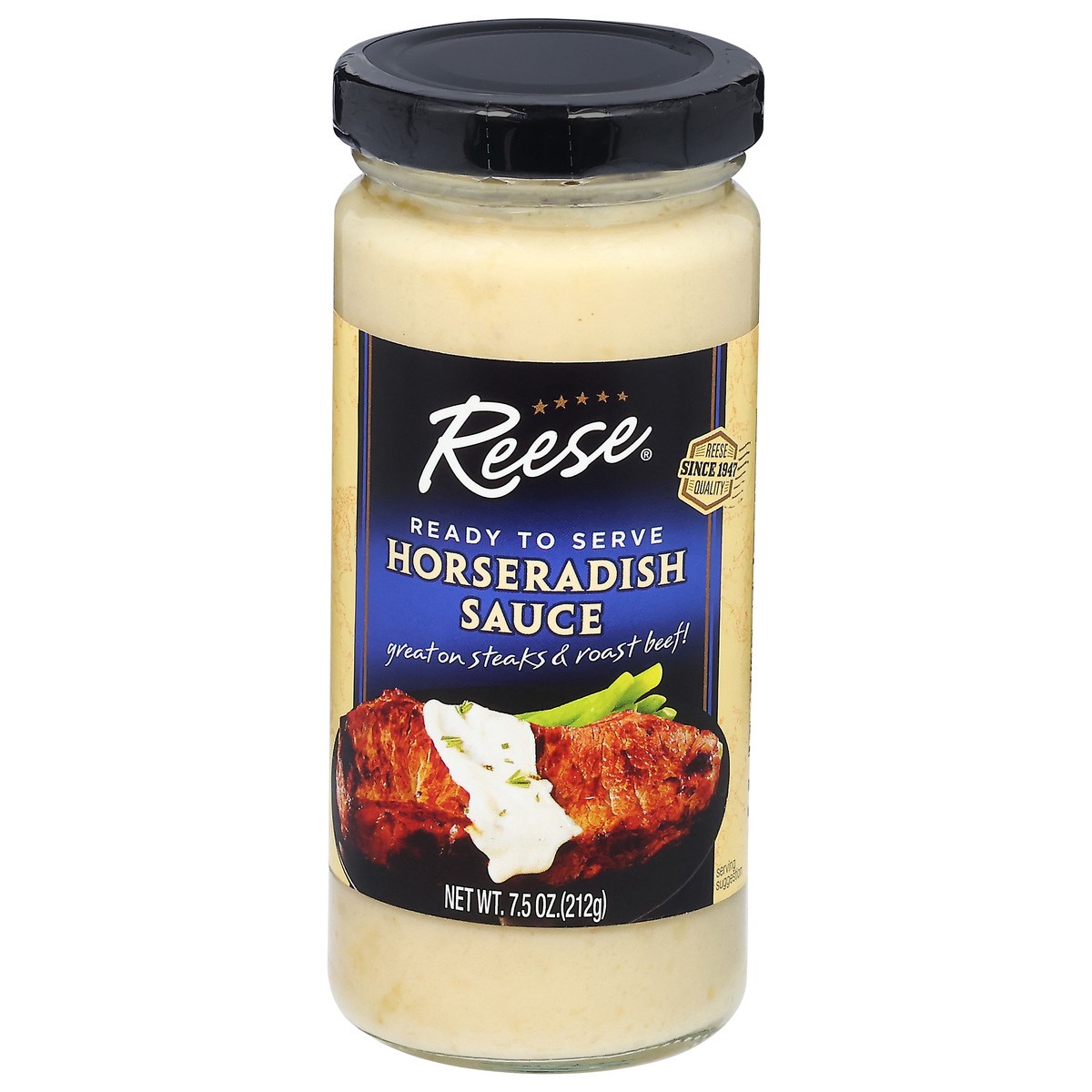 slide 1 of 9, Reese Horseradish Sauce 7.5 oz, 7.5 oz