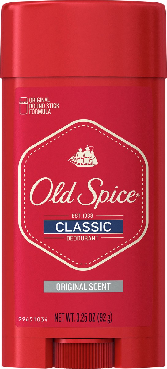 slide 3 of 4, Old Spice Classic Original Scent Deodorant for Men, 3.25 oz, 3.25 oz