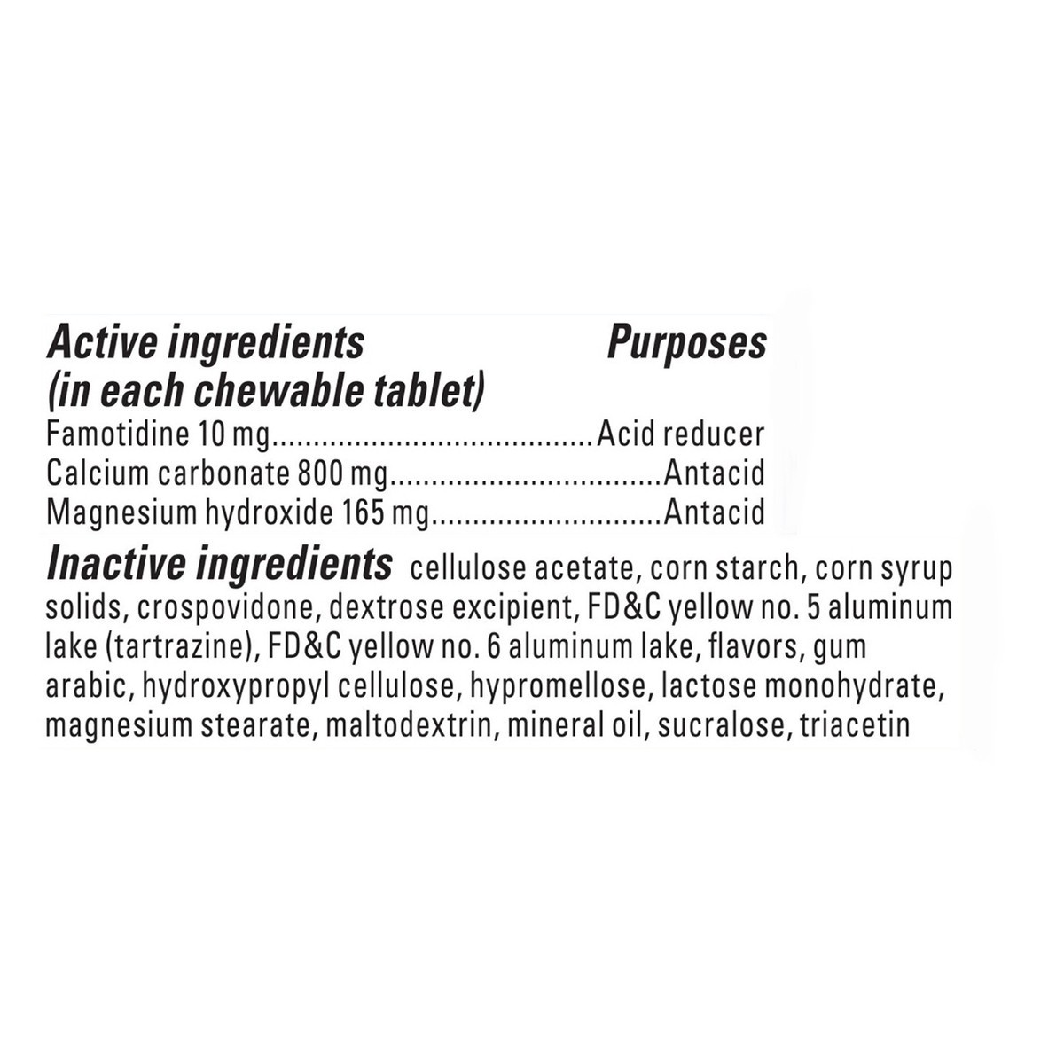 slide 8 of 11, Pepcid Complete Dual Action Acid Reducer + Antacid, 25 cnt