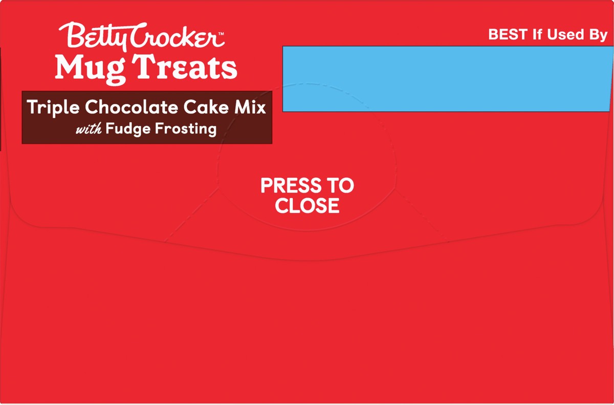 slide 7 of 14, Betty Crocker Mug Treats, Triple Chocolate Cake, 4 Count, 12.5 oz , 12.5 oz