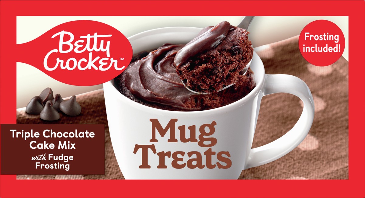 slide 8 of 14, Betty Crocker Mug Treats, Triple Chocolate Cake, 4 Count, 12.5 oz , 12.5 oz