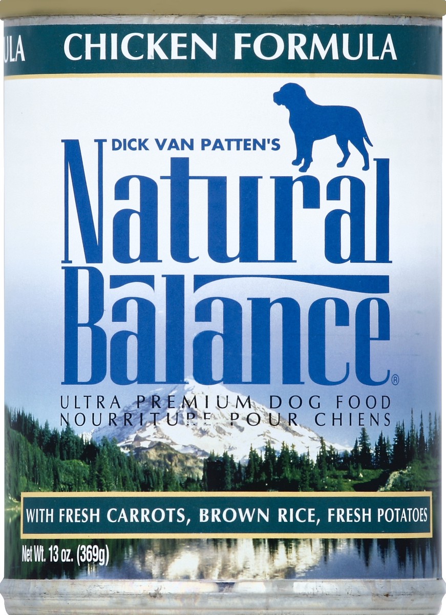 slide 2 of 6, Natural Balance Chicken Formula Wet Dog Food, 13-Ounce Can, 13 oz