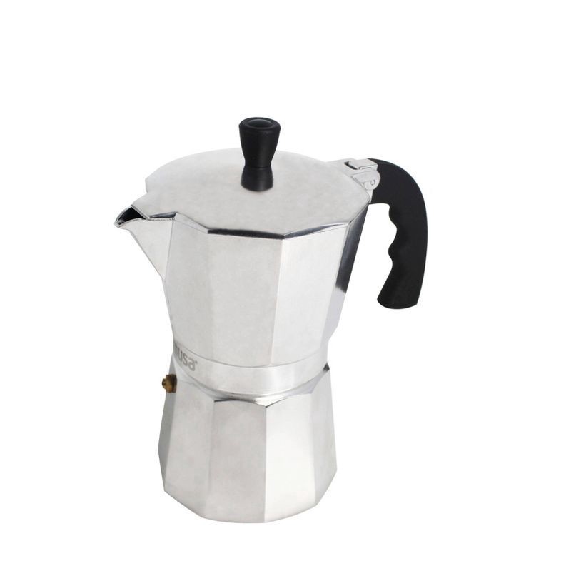 slide 6 of 6, IMUSA 3 Cup Aluminum Stovetop Coffeemaker, 1 ct
