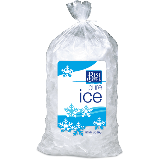 slide 1 of 1, Best Yet Ice 8 Lb Bag, 8 lb