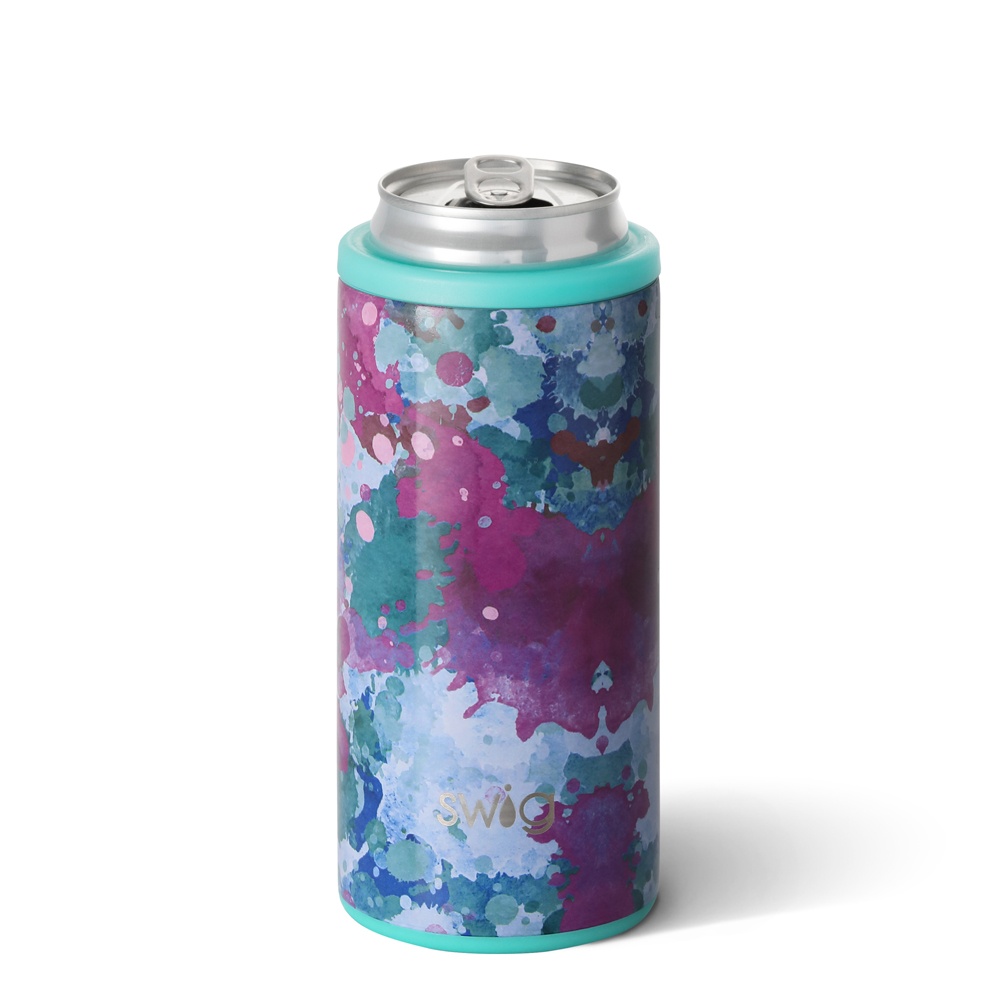 slide 1 of 1, Swig Artist Speckle Skinny Can Cooler, 12 oz