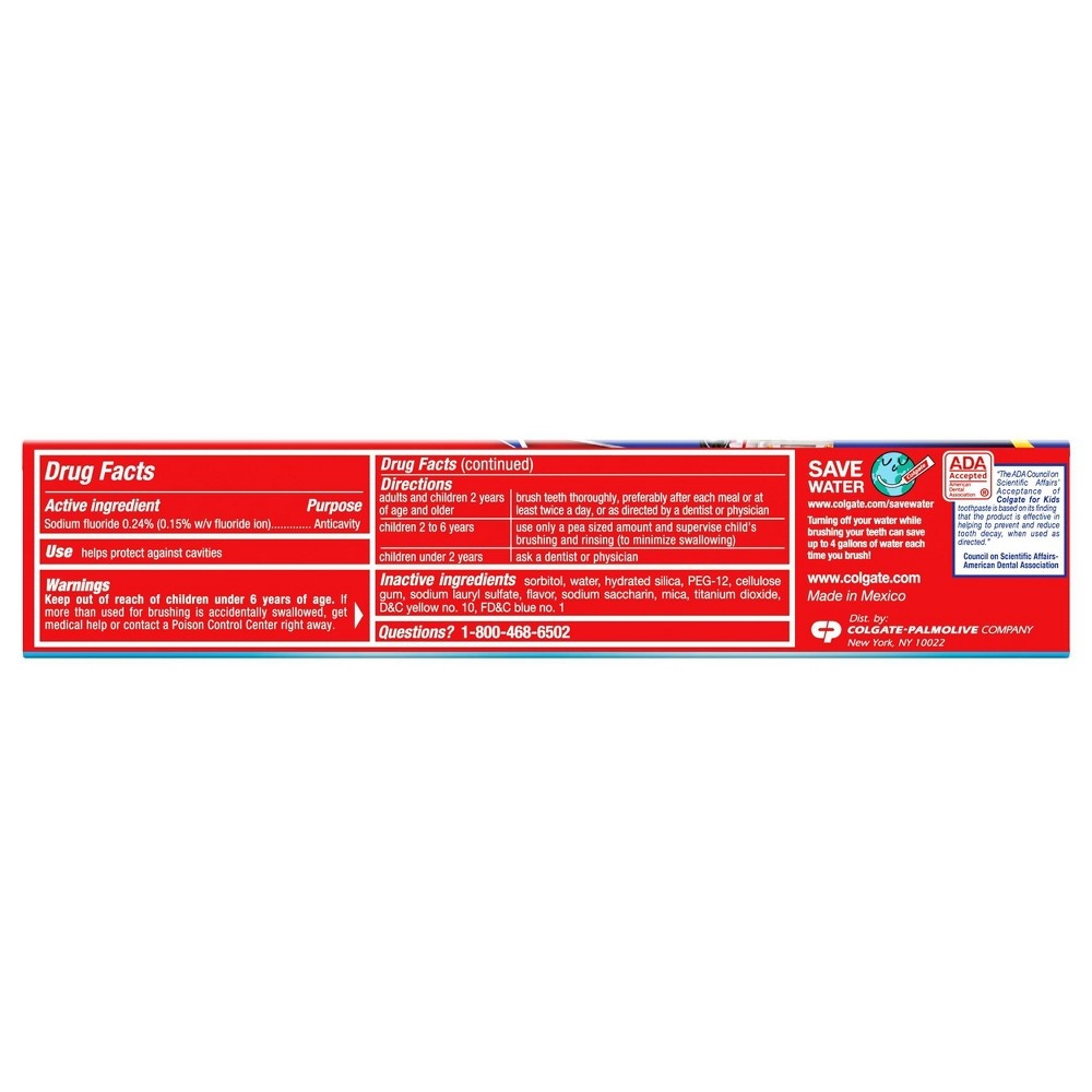 slide 4 of 10, Colgate Kids Cavity Protection Bubble Fruit Toothpaste, 4.6 oz