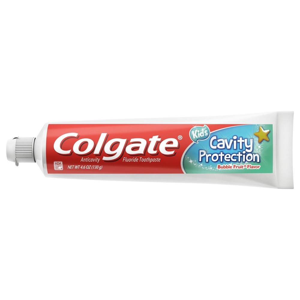 slide 9 of 10, Colgate Kids Cavity Protection Bubble Fruit Toothpaste, 4.6 oz
