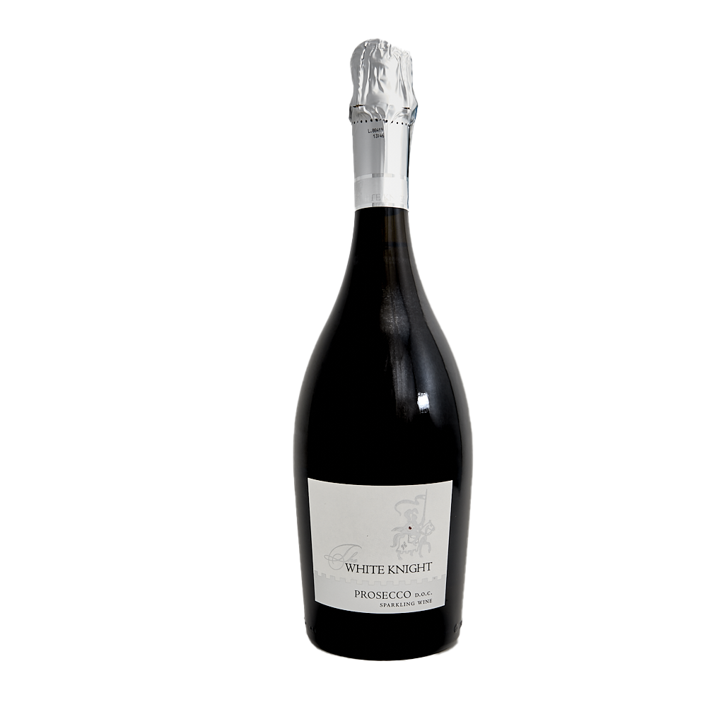 slide 1 of 1, The White Knight Prosecco, 750 ml