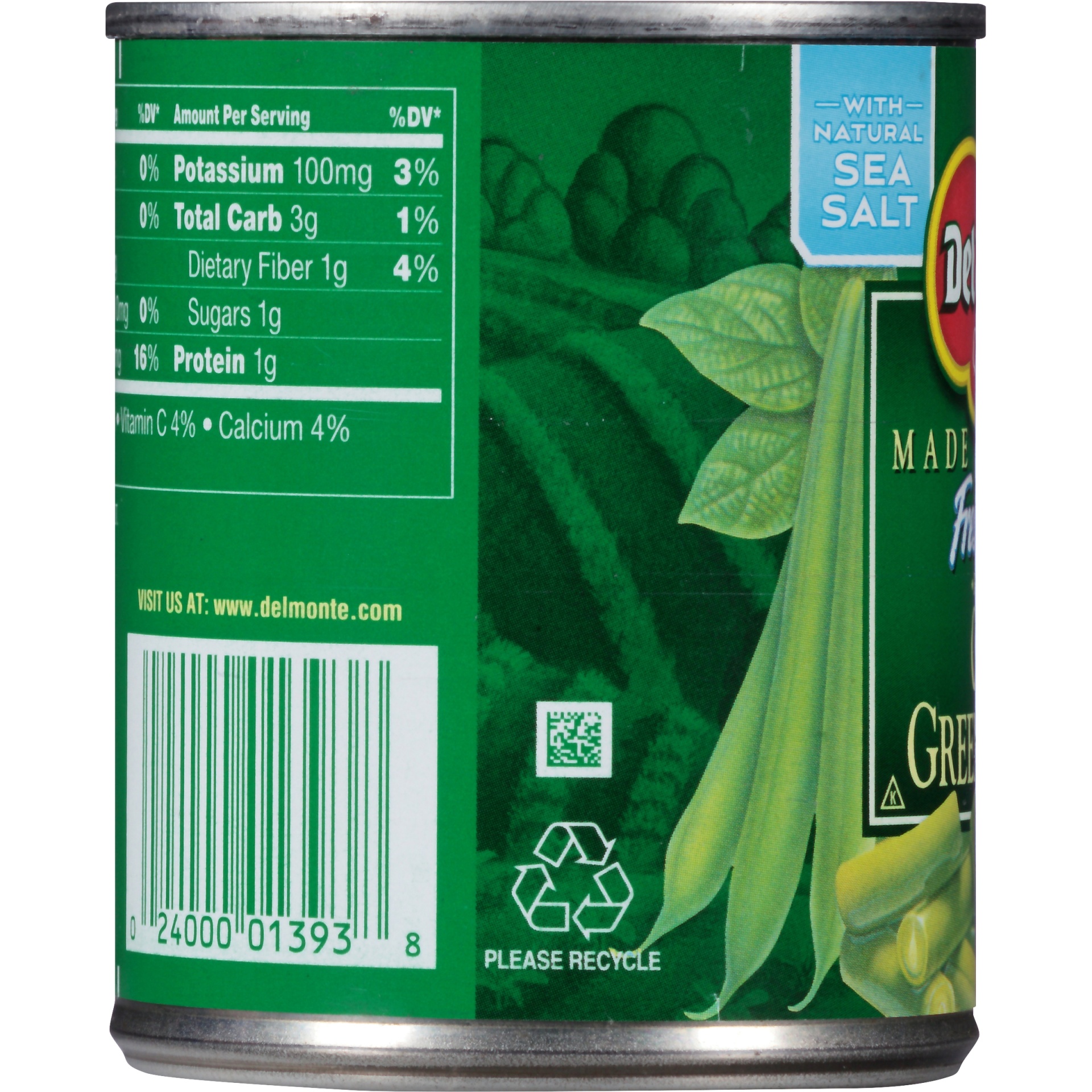 slide 4 of 6, Del Monte Fresh Cut Green Beans - 8oz, 8 oz