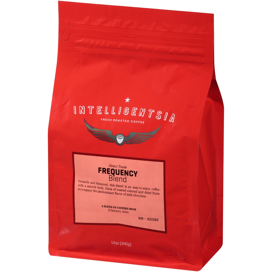 slide 3 of 6, Intelligentsia Direct Trade Frequency Blend Whole Bean, 12 oz