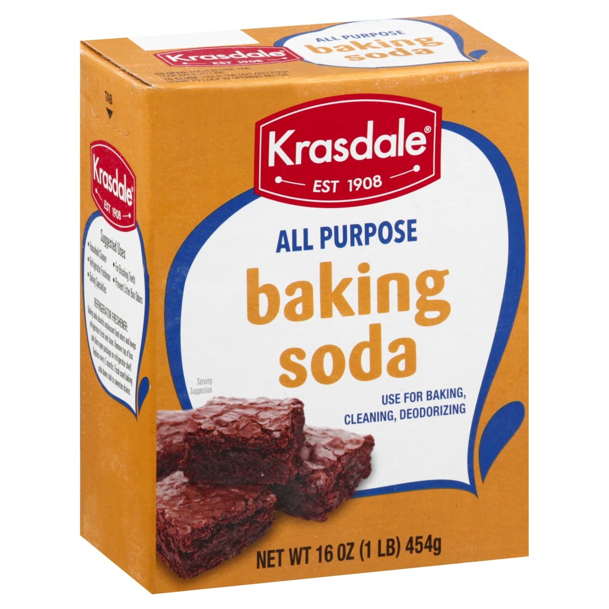 slide 1 of 1, Krasdale Kras Baking Soda, 16 oz