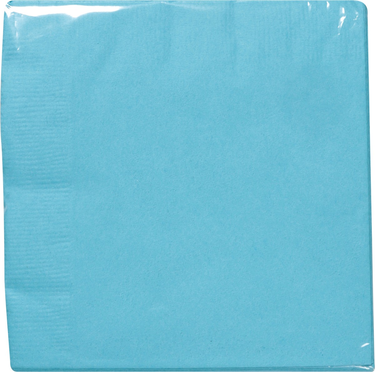 slide 6 of 12, Blue & White Polka Dot Cocktail Beverage Napkin, 50 ct