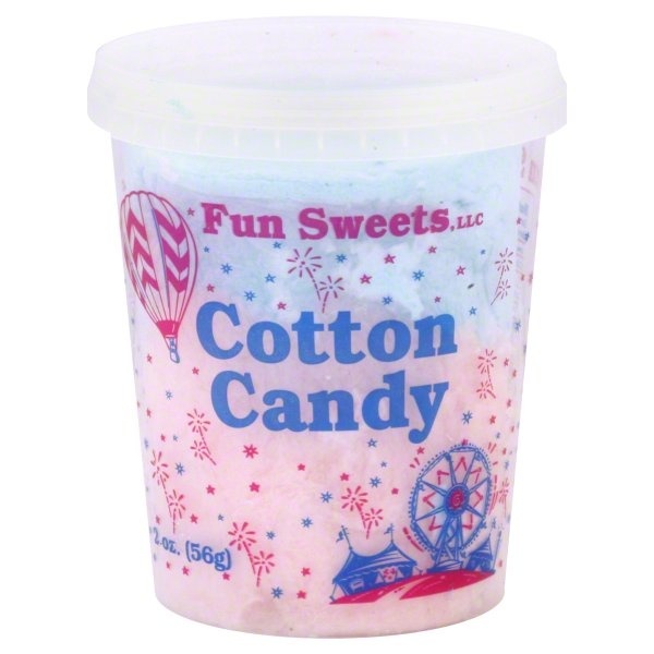 slide 1 of 1, Fun Sweets Cotton Candy, 2 oz