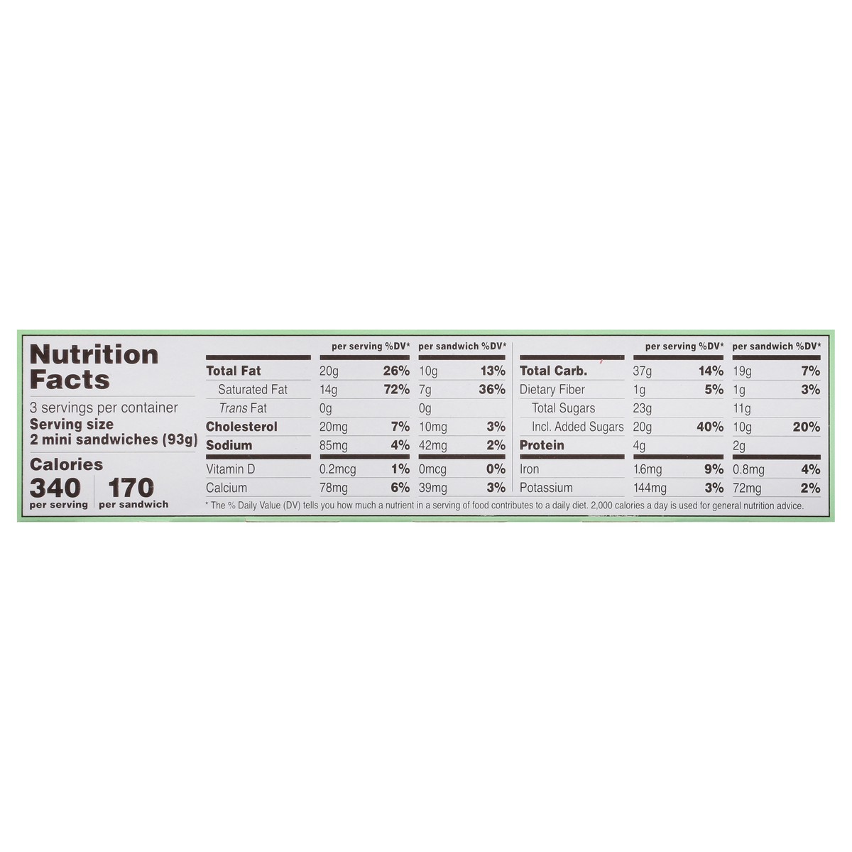 slide 11 of 13, It's-It Mint Ice Cream Sandwiches Mini 6 - 2.75 fl oz Sandwiches, 1 ct