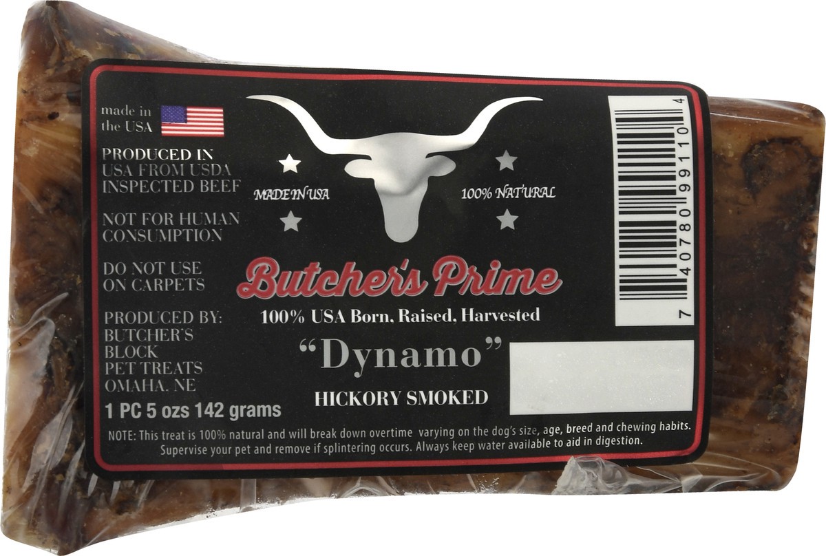 slide 1 of 10, Butcher's Prime Dog Treat, Hickory Smoked, Dynamo, 1 Each, 1 ct