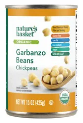 nature's basket Nb Organic Garbanzo Beans