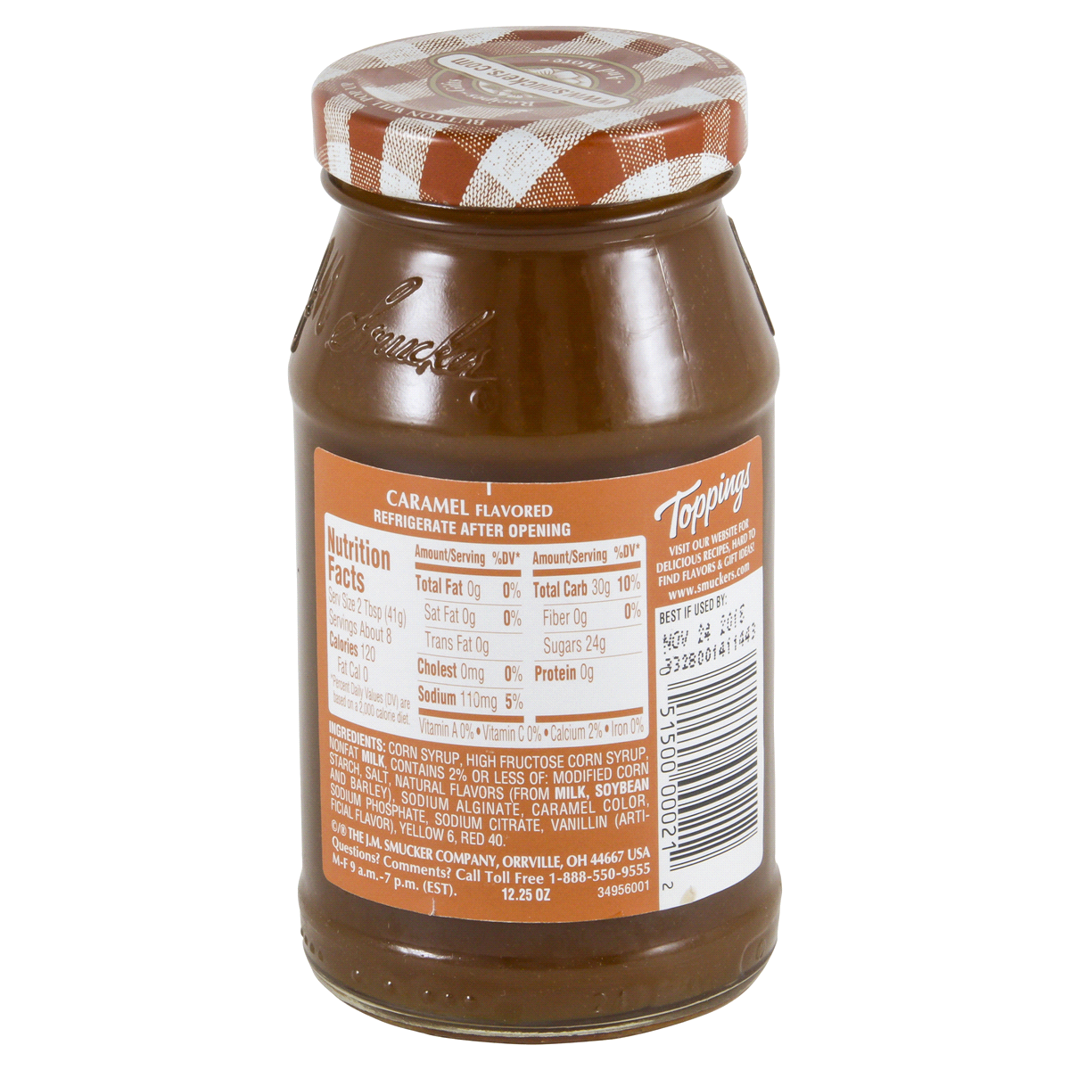 slide 4 of 4, Smucker's Caramel Flavored Topping - 12.25oz, 