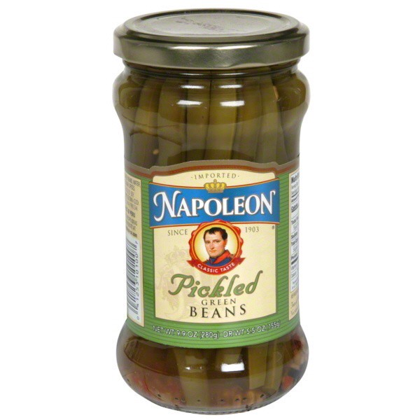slide 1 of 1, Napoleon Green Beans Pickled, 9.9 oz