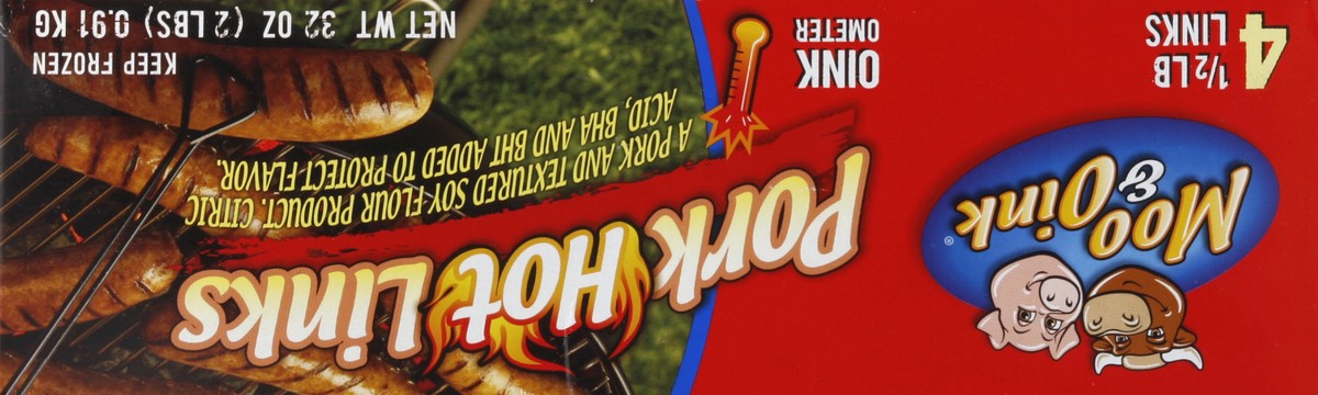 slide 2 of 4, Moo & Oink Pork Links 4 ea, 4 ct