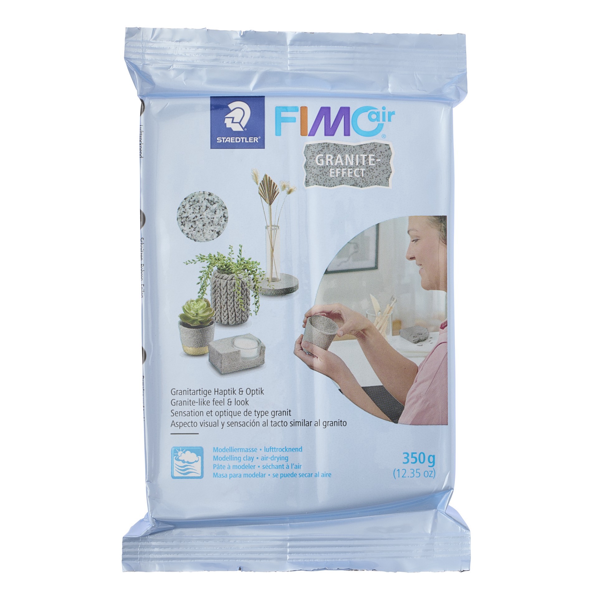 slide 4 of 5, Fimo Air 12.3oz. Granite-Effect Air-Dry Modeling Clay, 12.3 oz