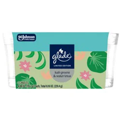 Glade Jar Candle, Lush Greens & Water Lotus, 2 pk 4.08 oz