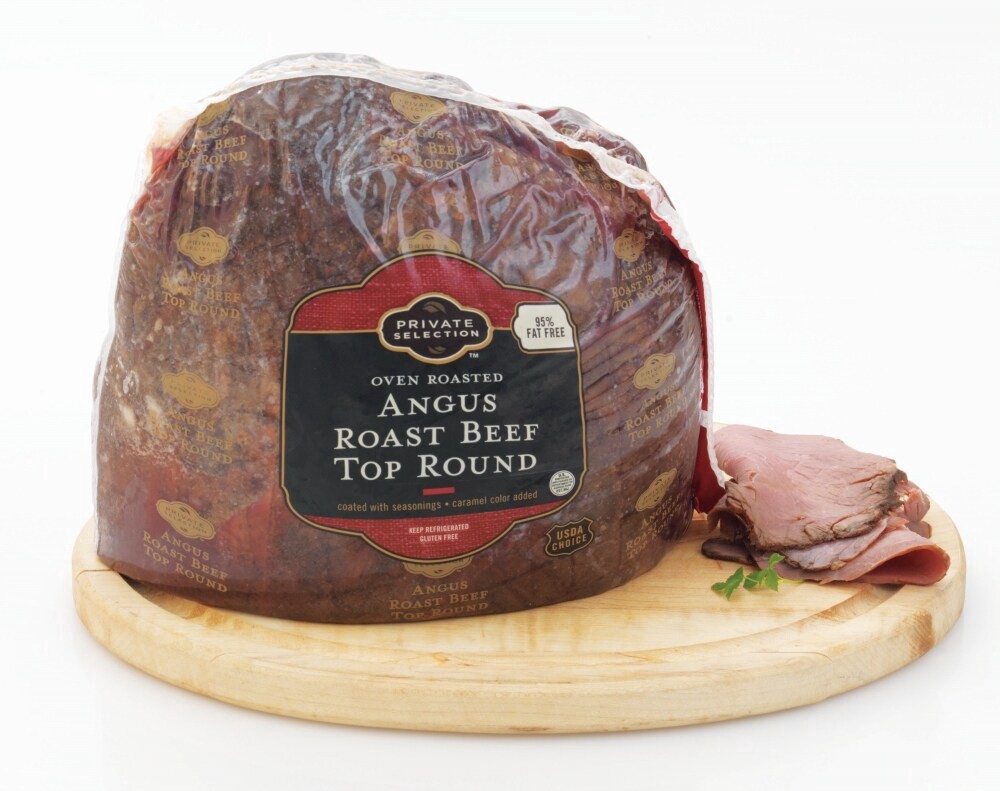slide 2 of 2, Private Selection Grab & Go Angus Roast Beef, per lb