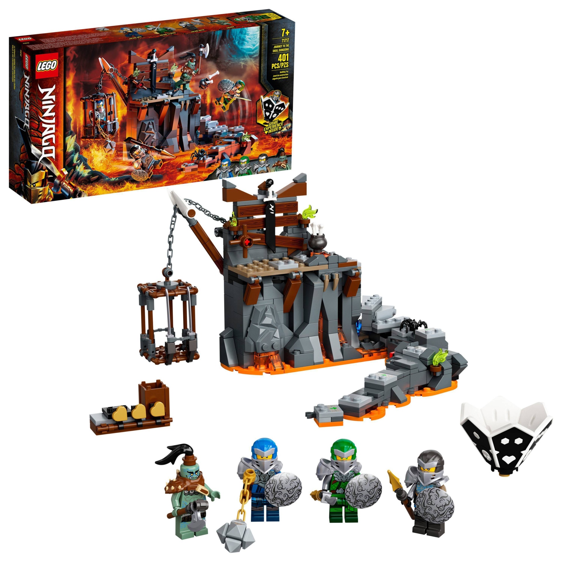 slide 1 of 7, LEGO Ninjago Journey To The Skull Dungeons Playset, 1 pc