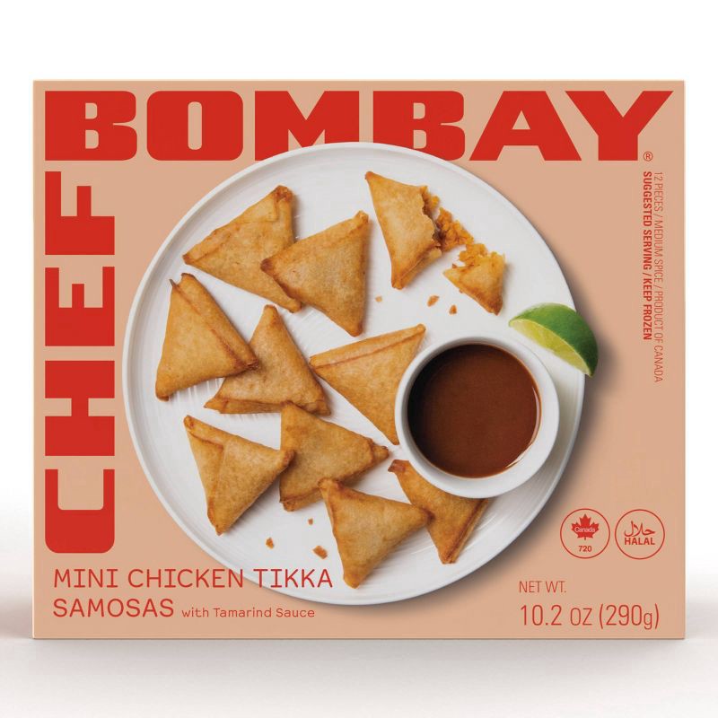 slide 1 of 1, Chef Bombay Samosas 12 ea, 10.2 oz