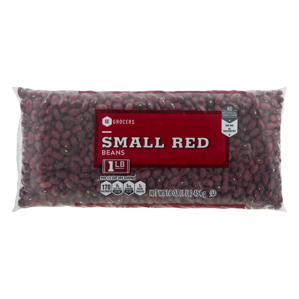 slide 1 of 1, SE Grocers Small Red Bean, 16 oz