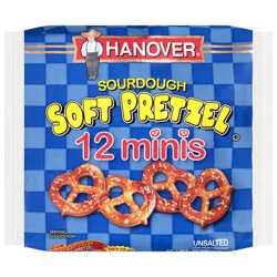 Hanover Mini Sourdough Soft Pretzels 12 ct