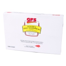 slide 1 of 1, GFS 3'' Color Frill Toothpicks, 1000 ct