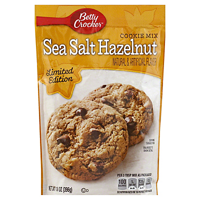 slide 1 of 1, Betty Crocker Cookie Mix Sea Salt Hazelnut, 14 oz