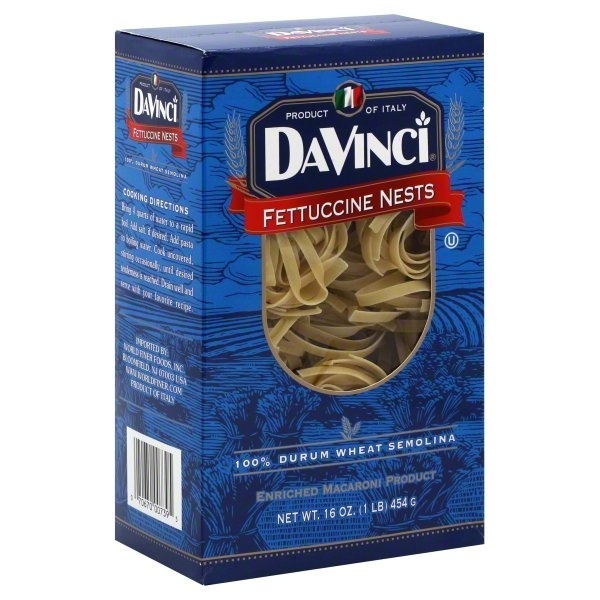 slide 1 of 1, DaVinci Fettuccine Nests, 16 oz