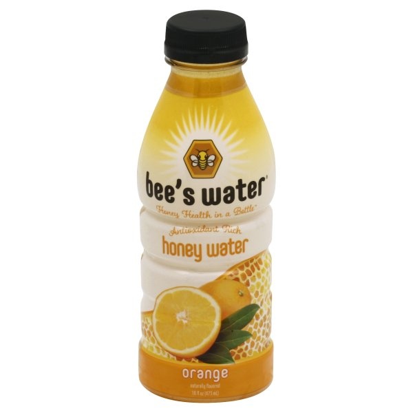 slide 1 of 1, Bees Water Honey Water Blueberry Bottle, 16 fl oz