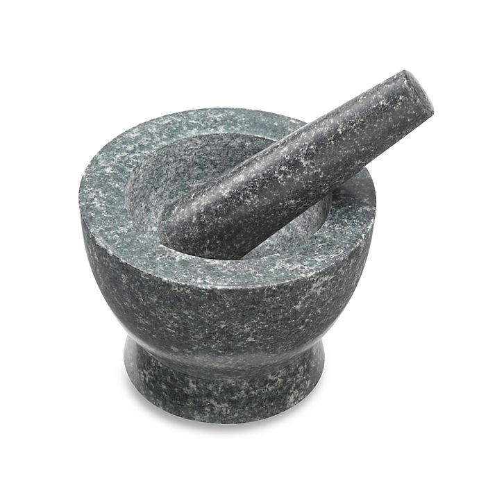 slide 1 of 8, Jamie Oliver Mortar & Pestle, 6 in