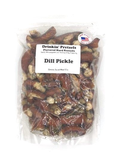 slide 1 of 1, Sweet G Dill Pickle Pretzels, 12 oz