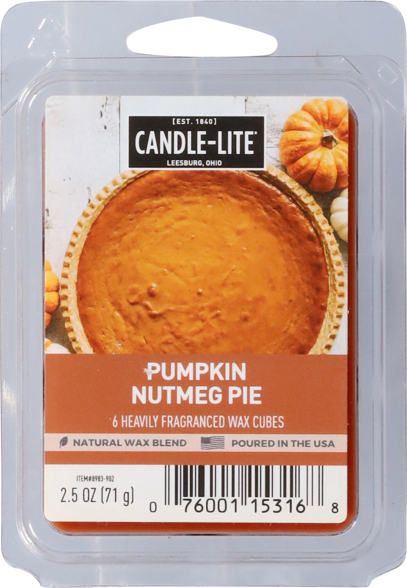 slide 12 of 12, Candle-Lite Pumpkin Nutmeg Pie Wax Cubes 6 ea, 6 ct