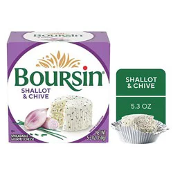 Boursin Shallot & Chive Gournay Cheese - 5.2 Oz