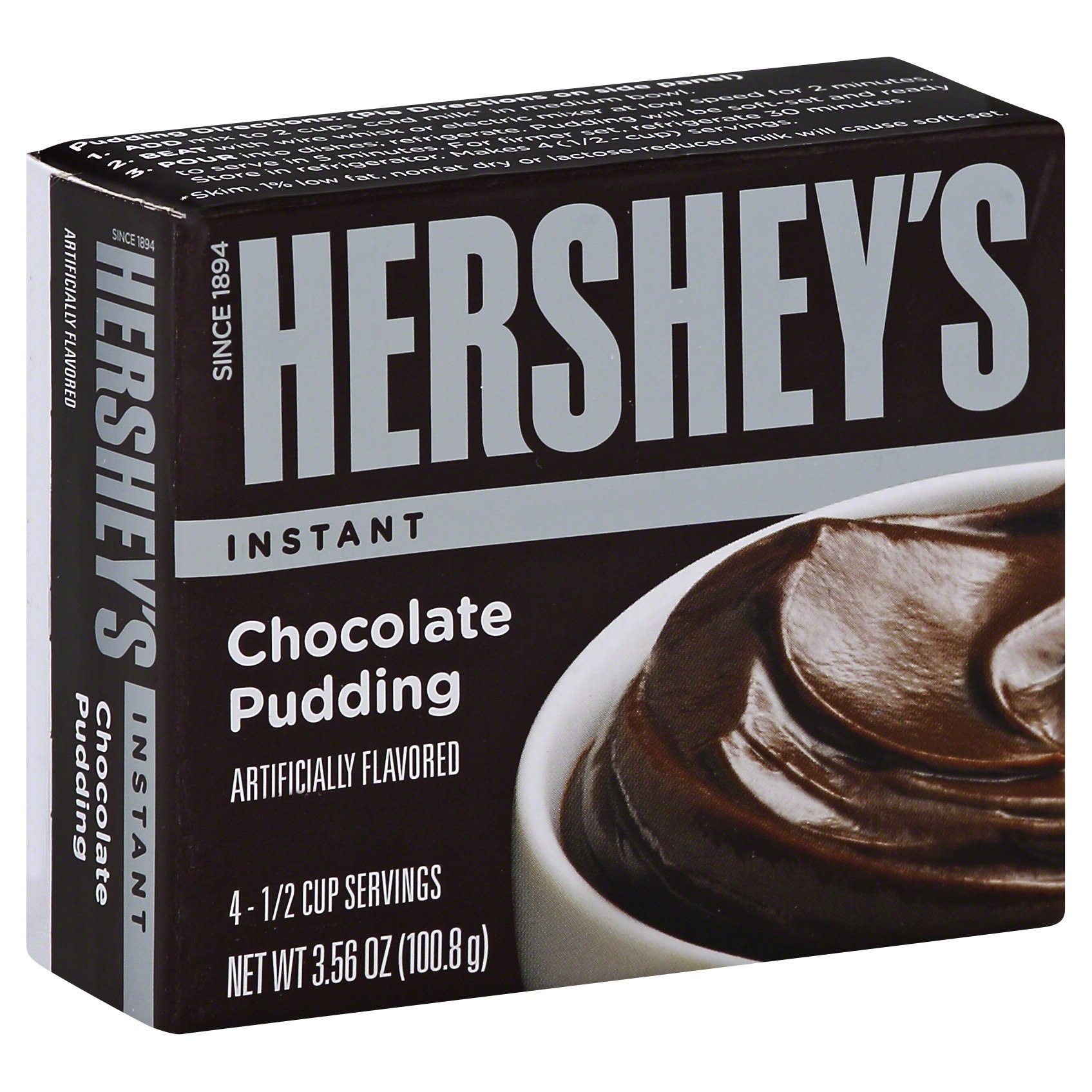 slide 1 of 1, Hershey's Instant Pudding Chocolate, 3.56 oz