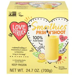 Love Struck Plant-Based Vegan Pash 'N' Shoot Smoothies - 5 ct