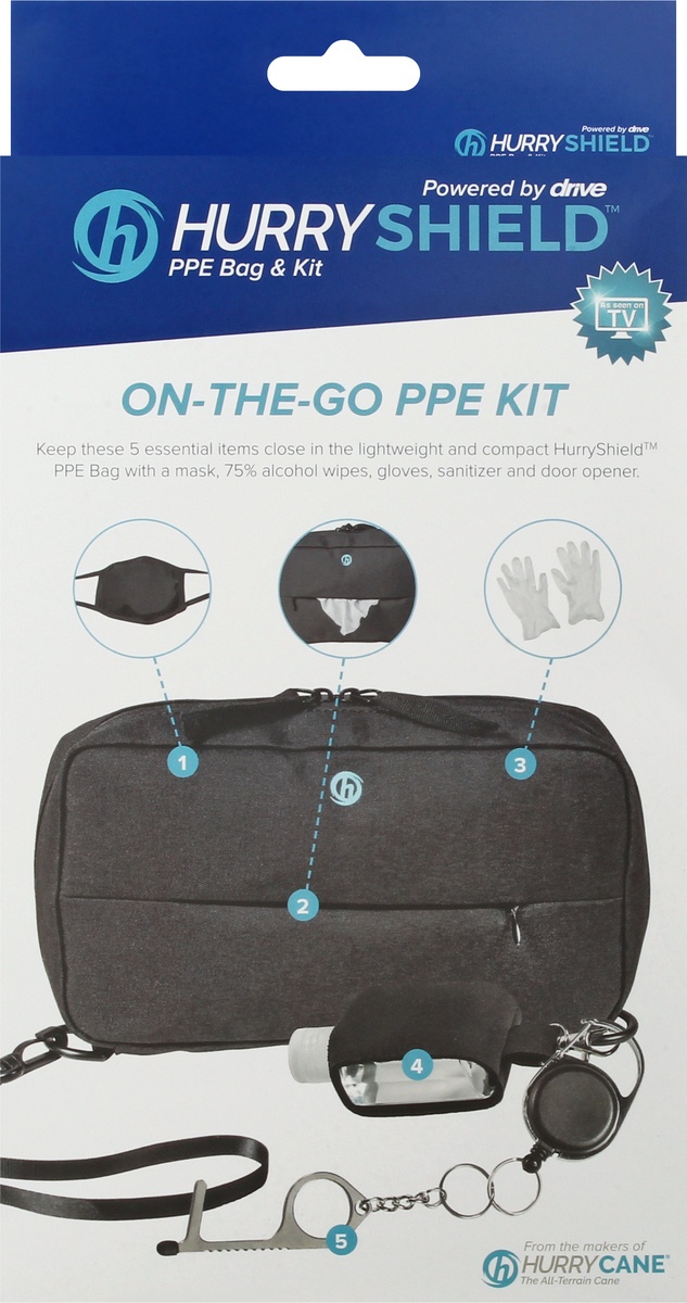 slide 8 of 9, Hurryshield Ppe Bag And Kit Case, 1 ct