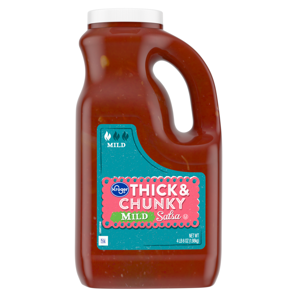 slide 1 of 1, Kroger® Thick & Chunky Mild Salsa, 70 oz