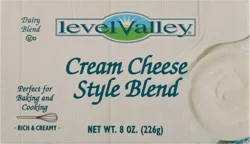 Level Valley Cream Cheese Style Blend 8 oz