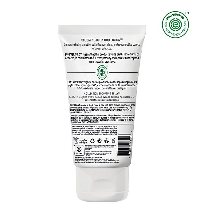 slide 2 of 2, ATTITUDE Blooming belly Maternity Natural Stretch Oil, 1 ct