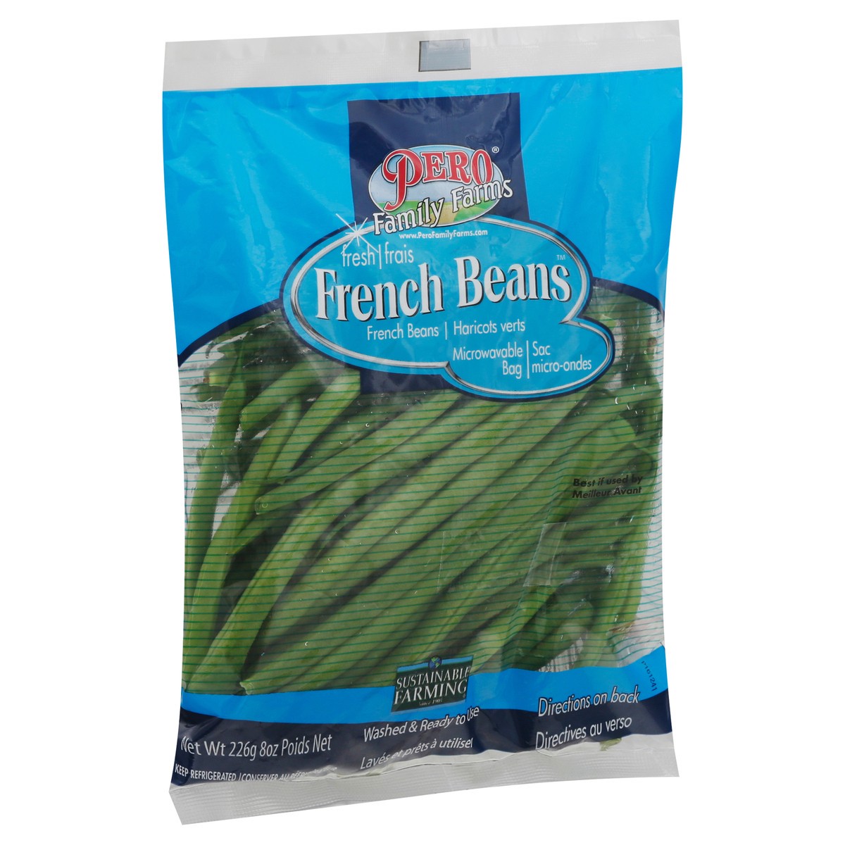 slide 10 of 13, Pero Family Farms French Beans 8 oz, 8 oz