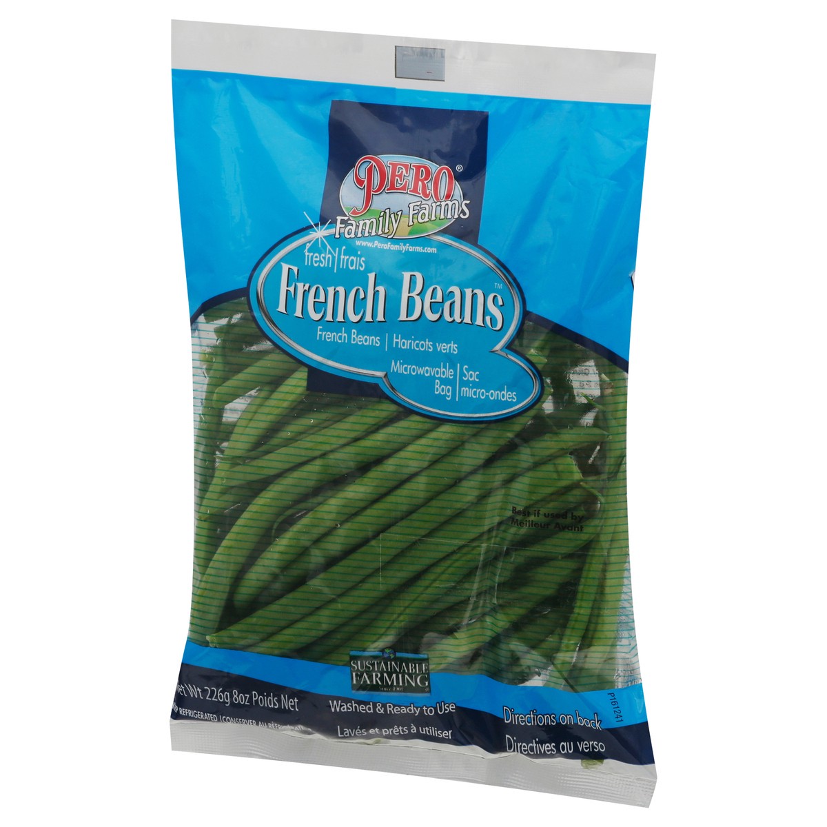 slide 12 of 13, Pero Family Farms French Beans 8 oz, 8 oz
