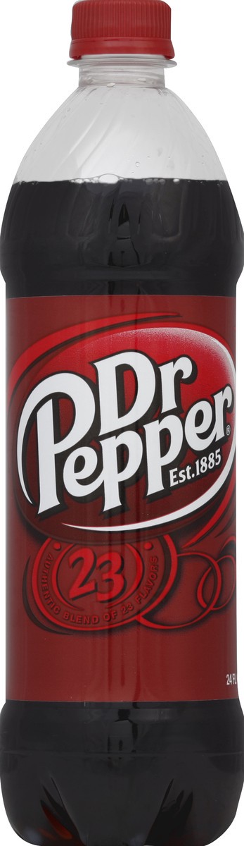 slide 2 of 4, Dr Pepper Soda - 24 oz, 24 oz